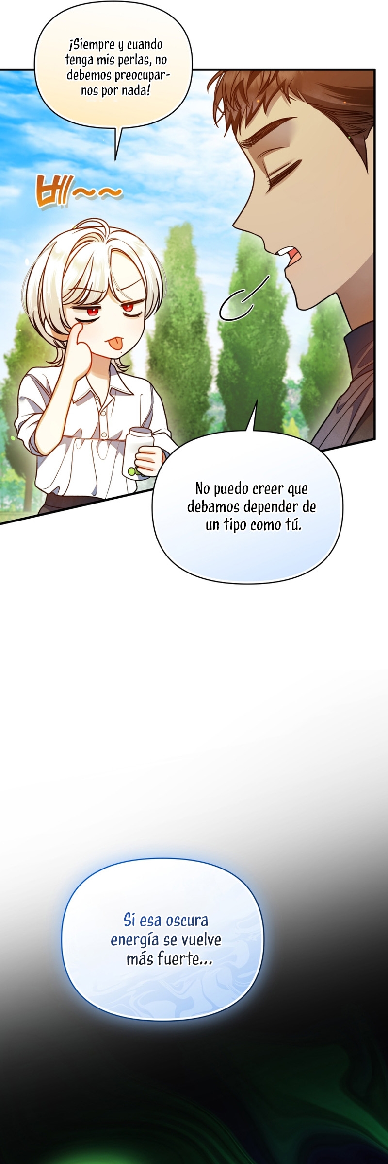 Me convertí en la hermana menor de un protagonista obsesivo Capítulo 78 - Página 8