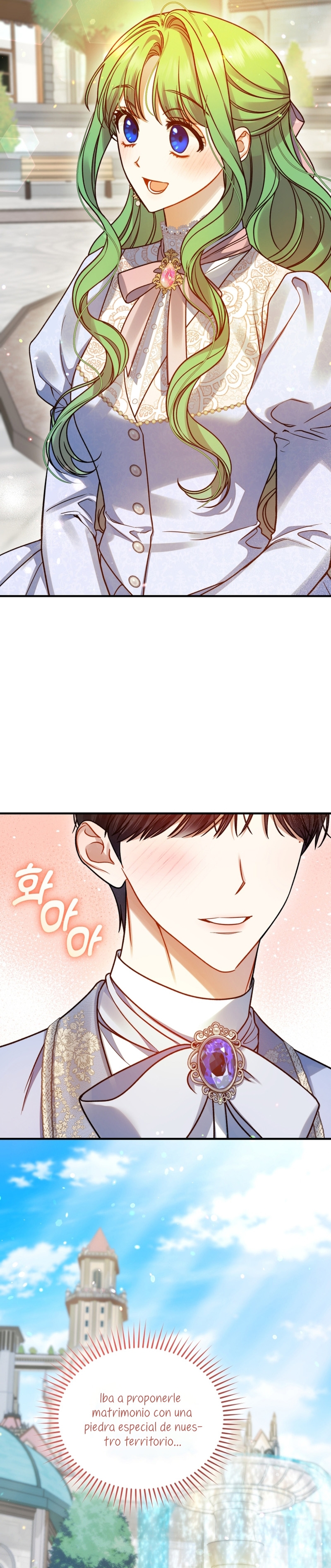 Me convertí en la hermana menor de un protagonista obsesivo Capítulo 79 - Página 35