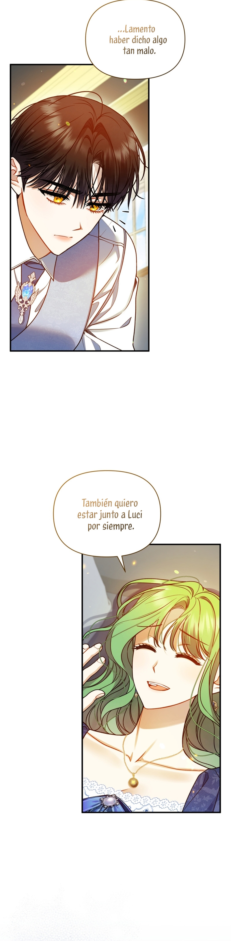 Me convertí en la hermana menor de un protagonista obsesivo Capítulo 79 - Página 4