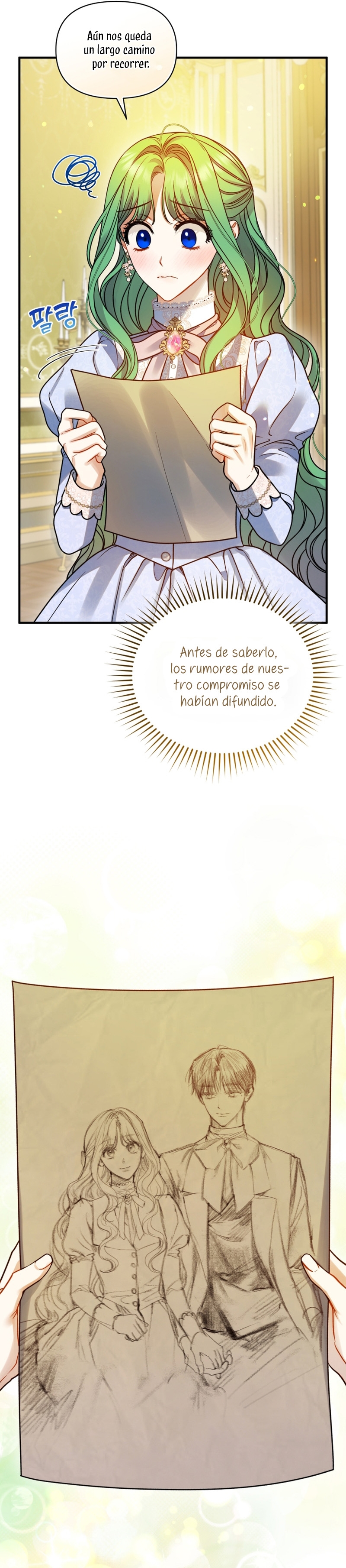 Me convertí en la hermana menor de un protagonista obsesivo Capítulo 80 - Página 6