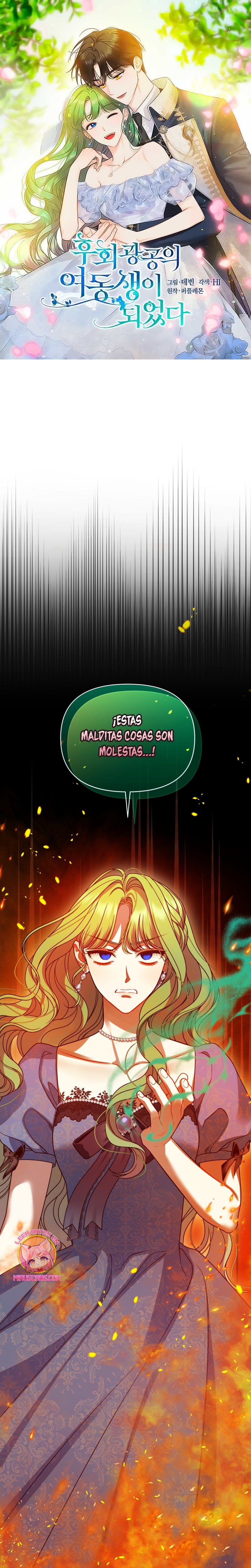 Me convertí en la hermana menor de un protagonista obsesivo Capítulo 85 - Página 2