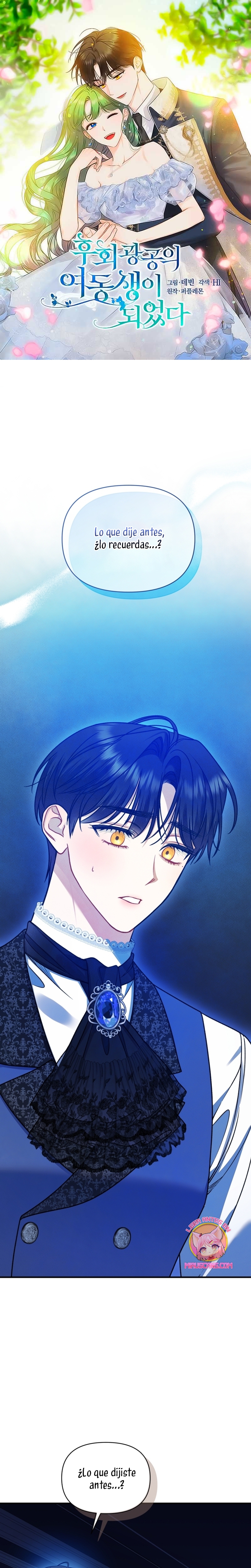 Me convertí en la hermana menor de un protagonista obsesivo Capítulo 88 - Página 2