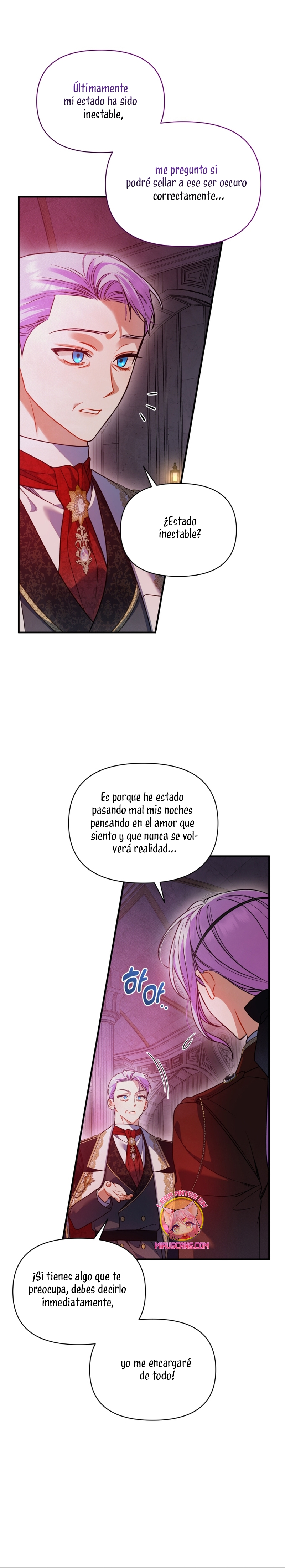 Me convertí en la hermana menor de un protagonista obsesivo Capítulo 89 - Página 8