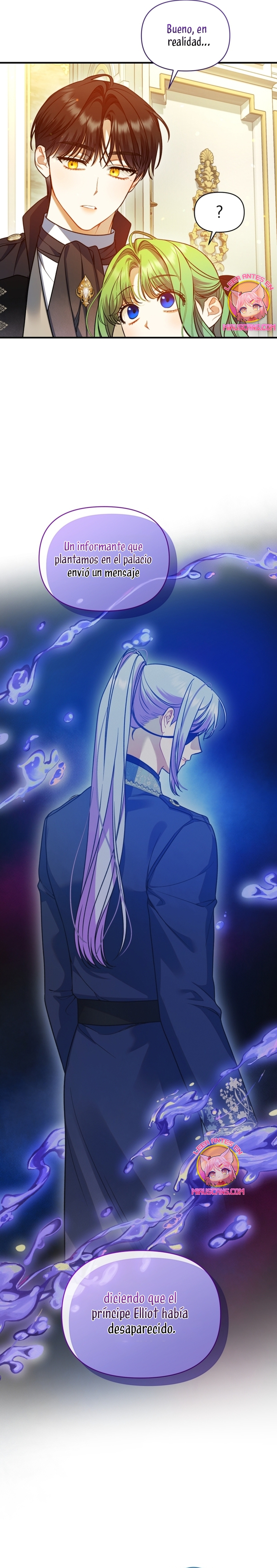 Me convertí en la hermana menor de un protagonista obsesivo Capítulo 93 - Página 8