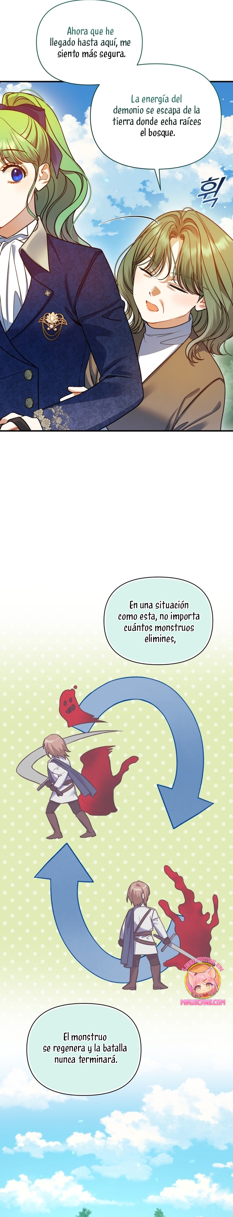 Me convertí en la hermana menor de un protagonista obsesivo Capítulo 96 - Página 17