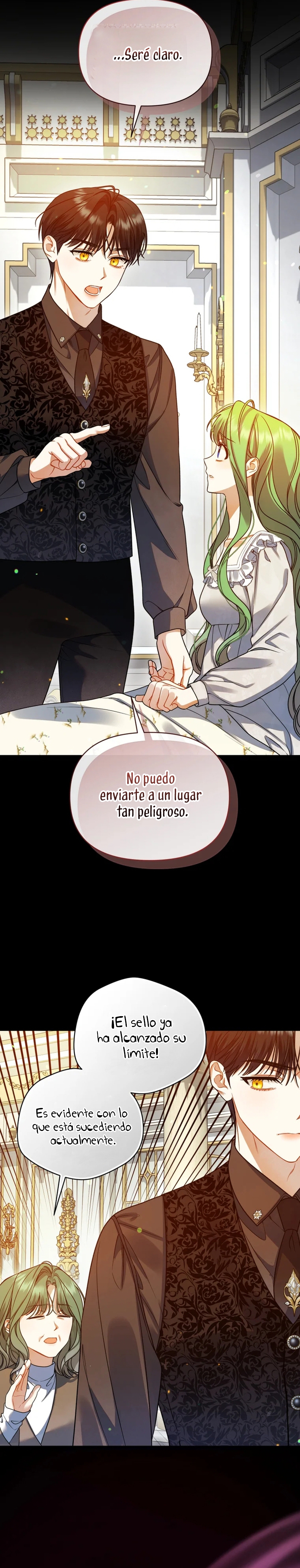 Me convertí en la hermana menor de un protagonista obsesivo Capítulo 98 - Página 3