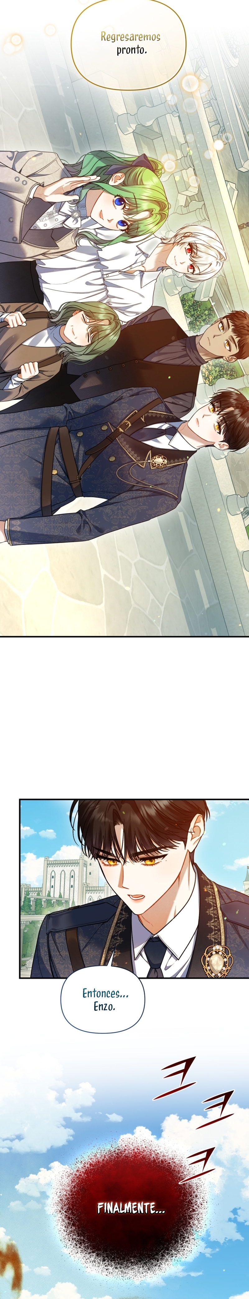 Me convertí en la hermana menor de un protagonista obsesivo Capítulo 99 - Página 4
