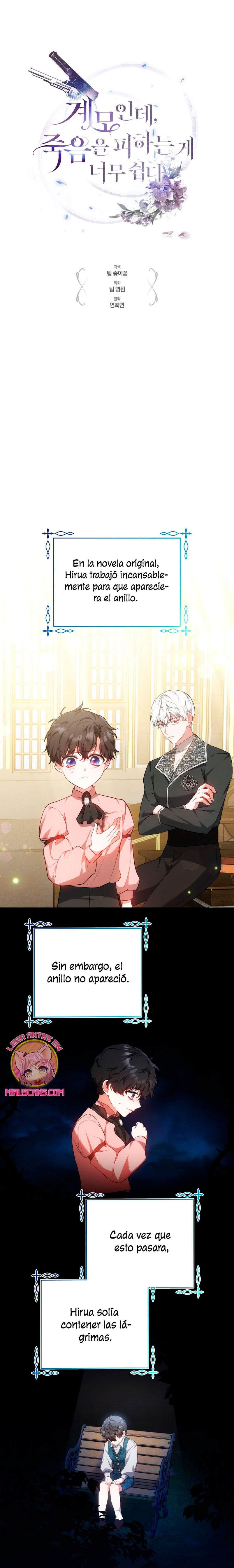 Como madrastra, es muy fácil evitar la muerte Capítulo 19 - Página 3