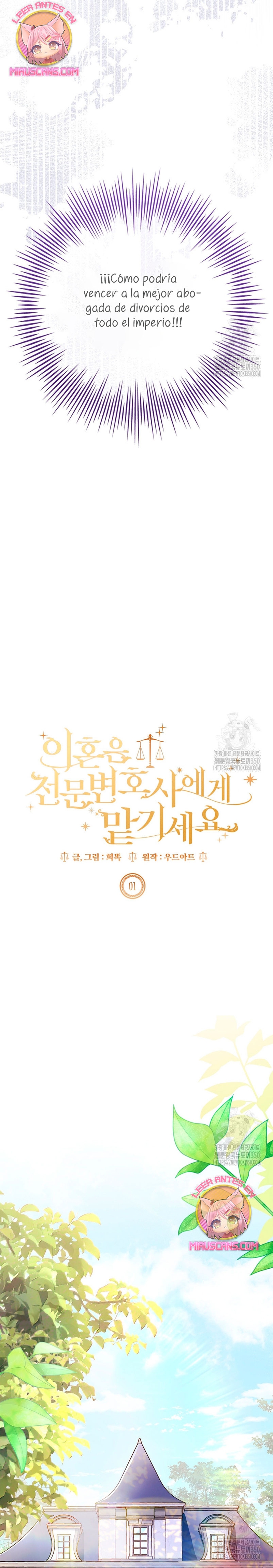 Dejen su divorcio en manos de una abogada profesional Capítulo 1 - Página 9