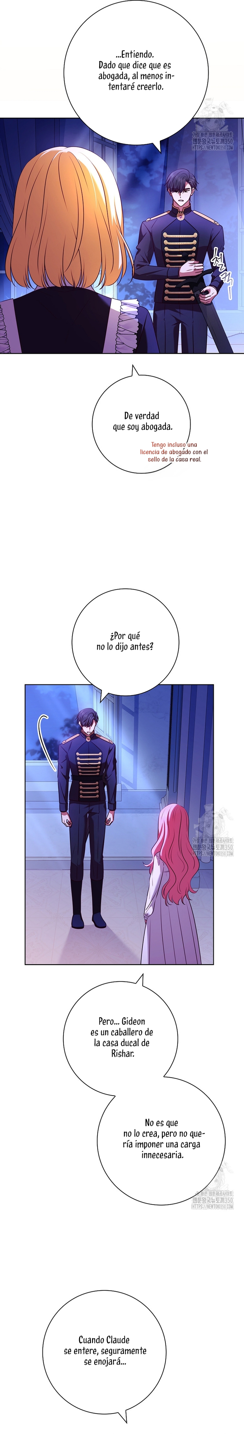 Dejen su divorcio en manos de una abogada profesional Capítulo 12 - Página 17