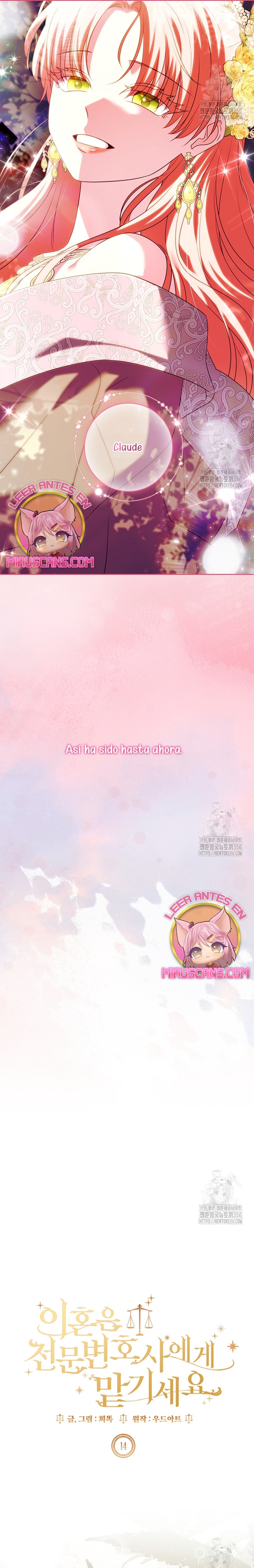 Dejen su divorcio en manos de una abogada profesional Capítulo 14 - Página 24