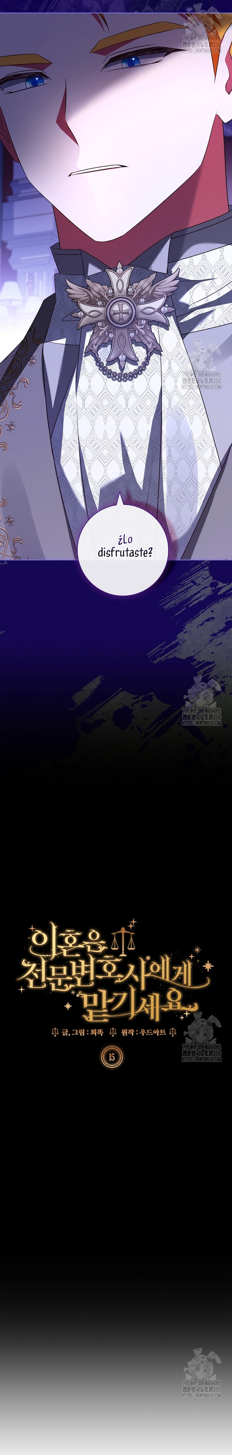 Dejen su divorcio en manos de una abogada profesional Capítulo 15 - Página 8