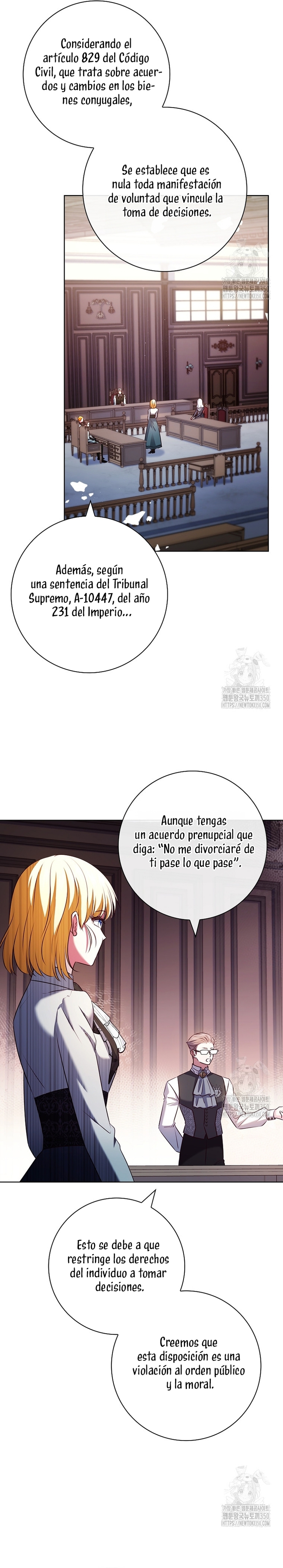 Dejen su divorcio en manos de una abogada profesional Capítulo 17 - Página 15