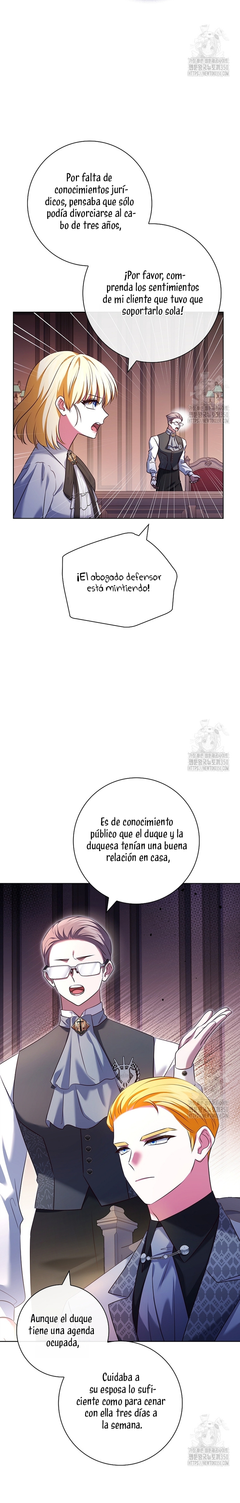 Dejen su divorcio en manos de una abogada profesional Capítulo 17 - Página 18