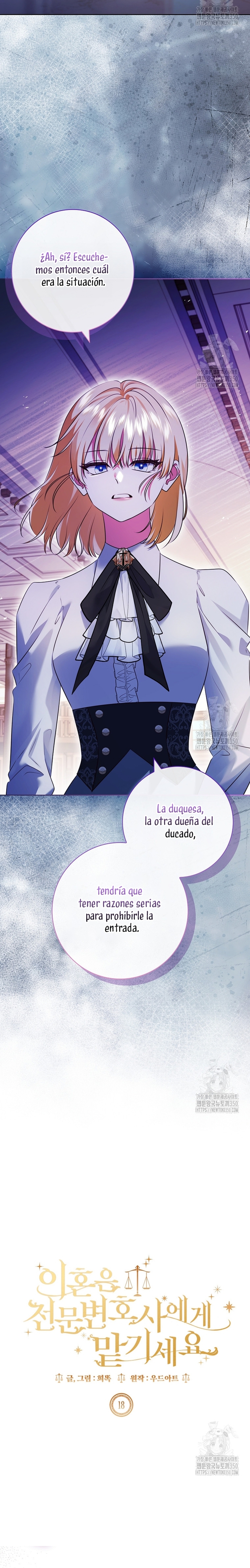 Dejen su divorcio en manos de una abogada profesional Capítulo 18 - Página 4