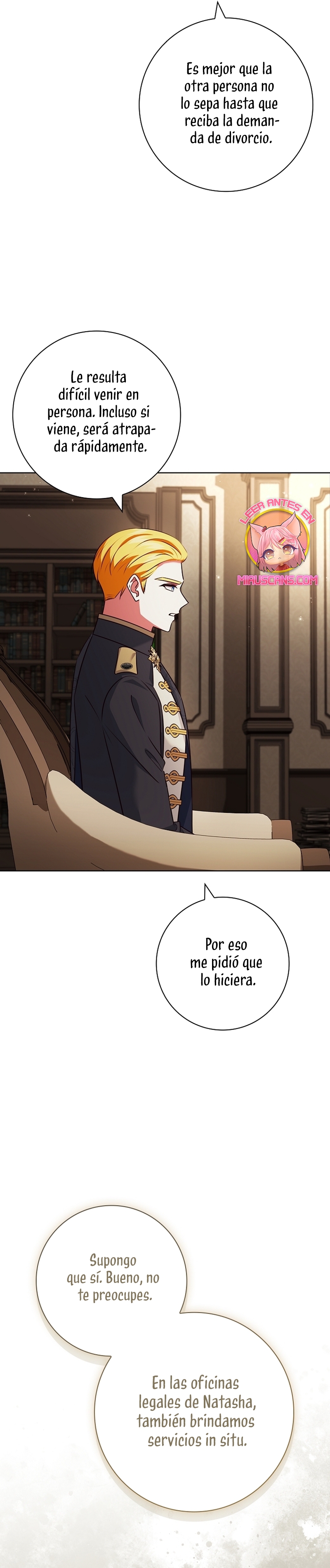 Dejen su divorcio en manos de una abogada profesional Capítulo 24 - Página 12