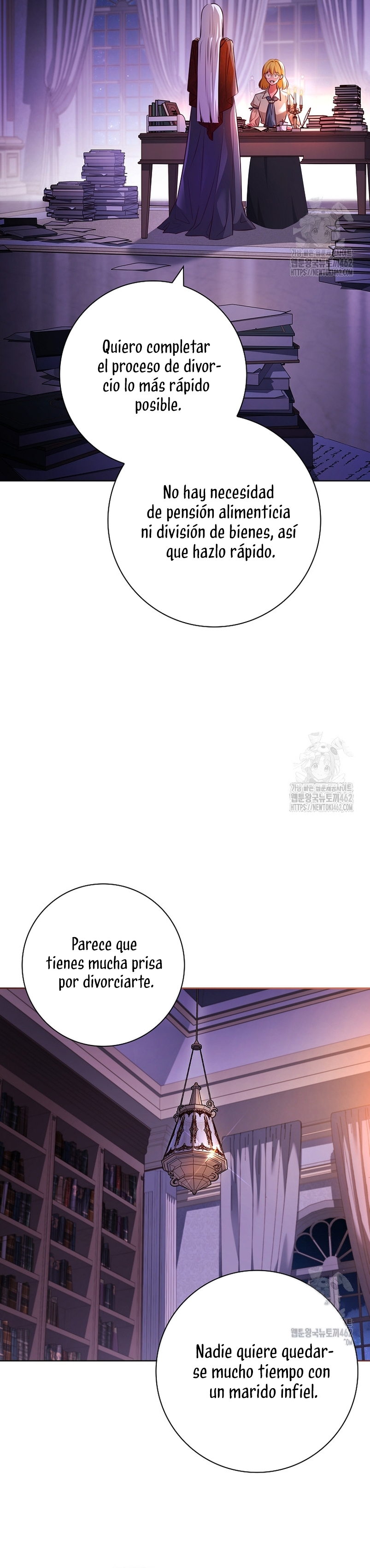 Dejen su divorcio en manos de una abogada profesional Capítulo 27 - Página 54