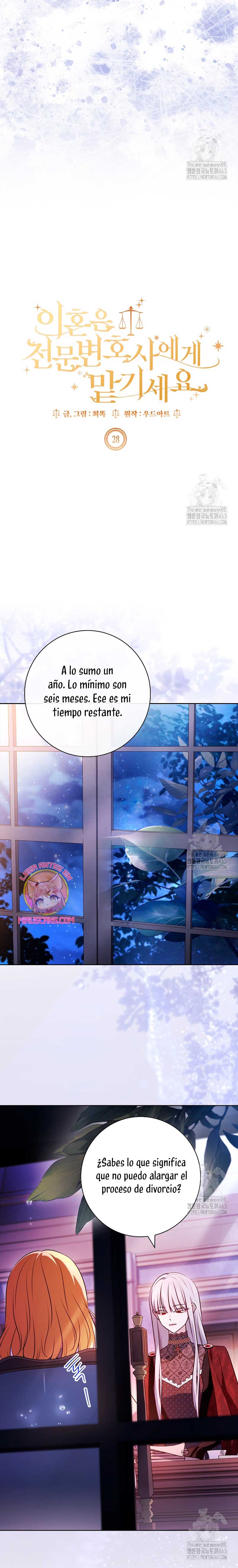 Dejen su divorcio en manos de una abogada profesional Capítulo 28 - Página 4