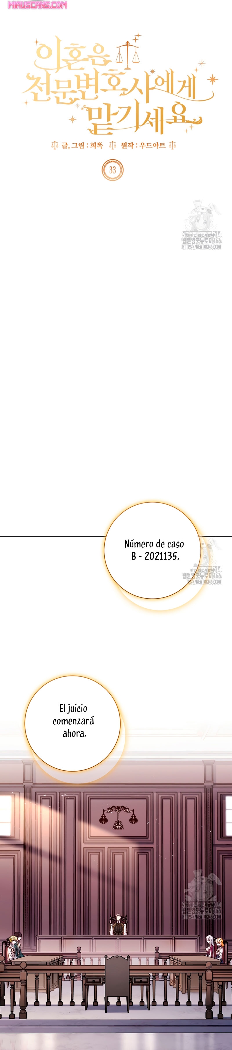 Dejen su divorcio en manos de una abogada profesional Capítulo 33 - Página 23