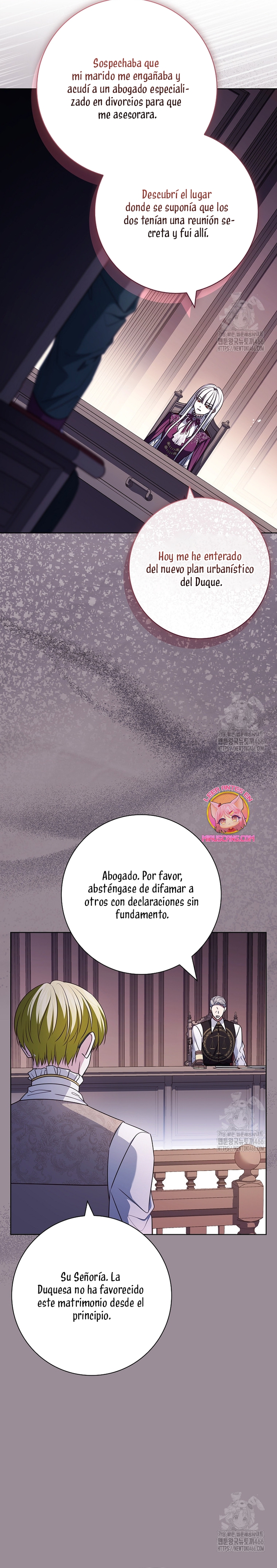 Dejen su divorcio en manos de una abogada profesional Capítulo 34 - Página 22