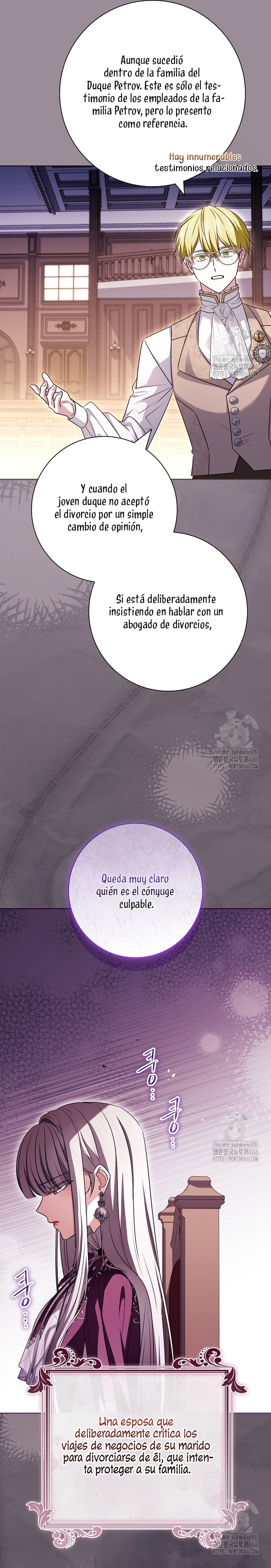 Dejen su divorcio en manos de una abogada profesional Capítulo 34 - Página 23