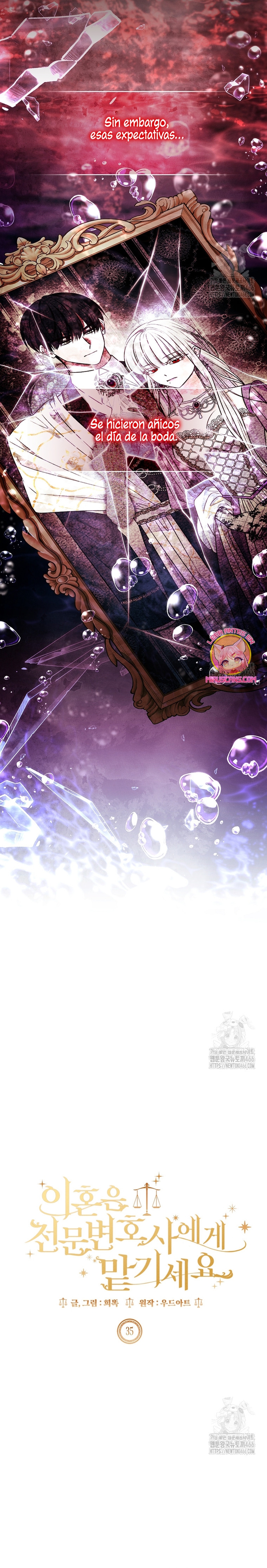 Dejen su divorcio en manos de una abogada profesional Capítulo 35 - Página 5