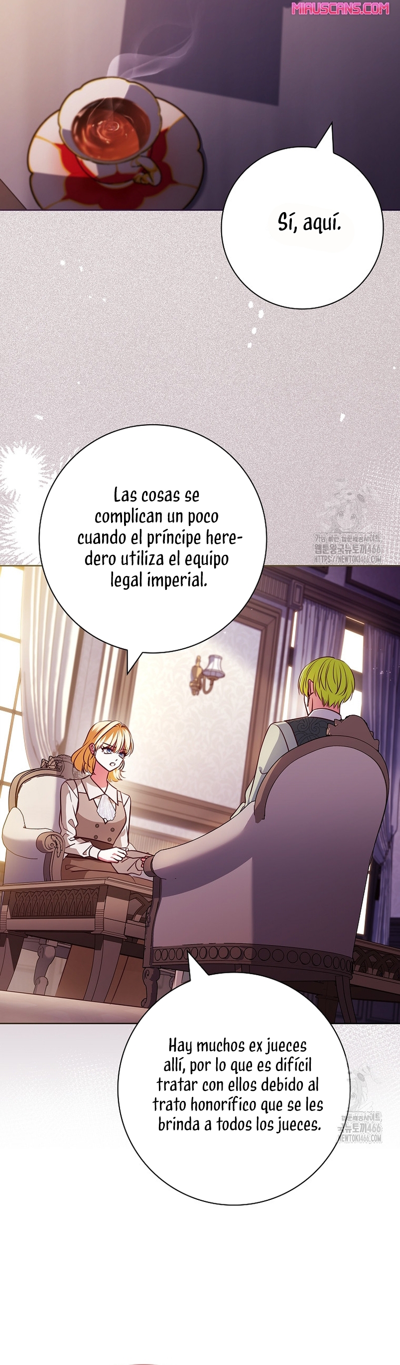 Dejen su divorcio en manos de una abogada profesional Capítulo 37 - Página 48