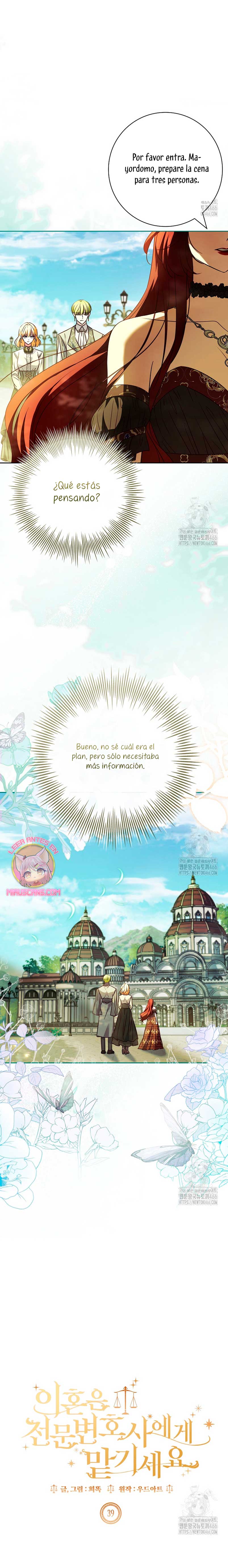 Dejen su divorcio en manos de una abogada profesional Capítulo 39 - Página 5