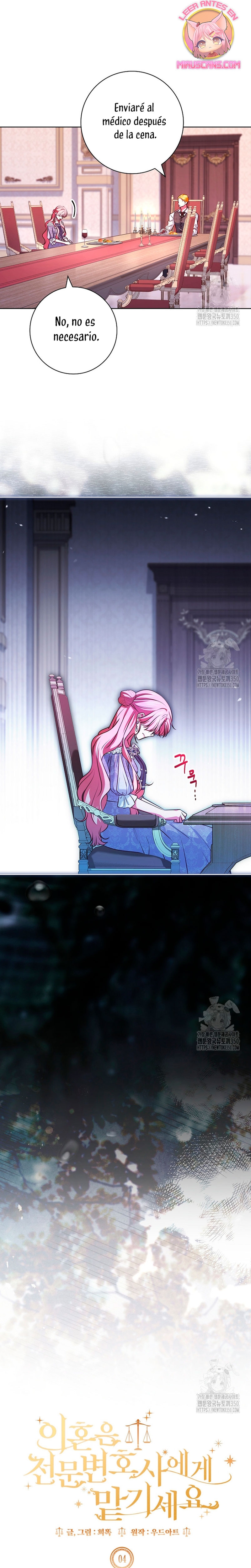 Dejen su divorcio en manos de una abogada profesional Capítulo 4 - Página 14