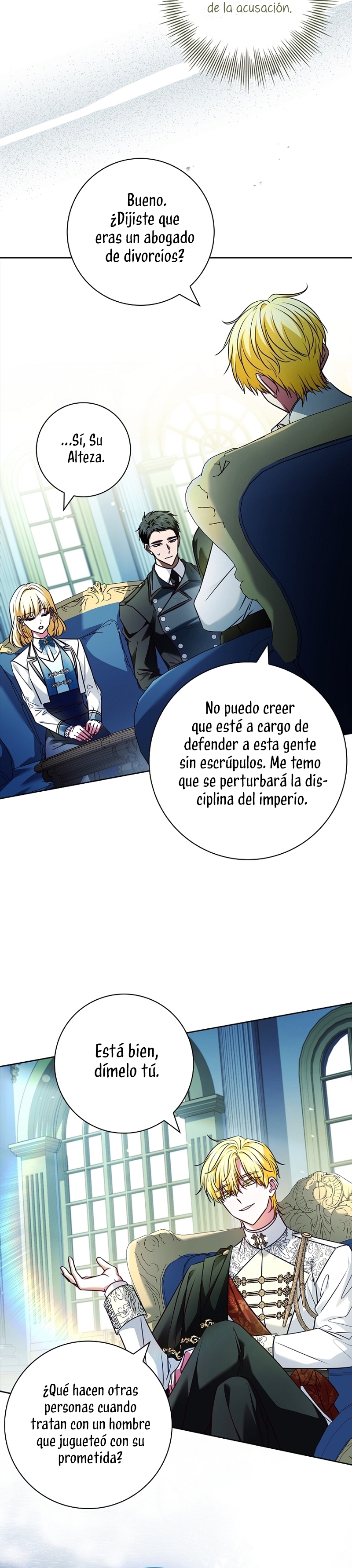 Dejen su divorcio en manos de una abogada profesional Capítulo 40 - Página 31