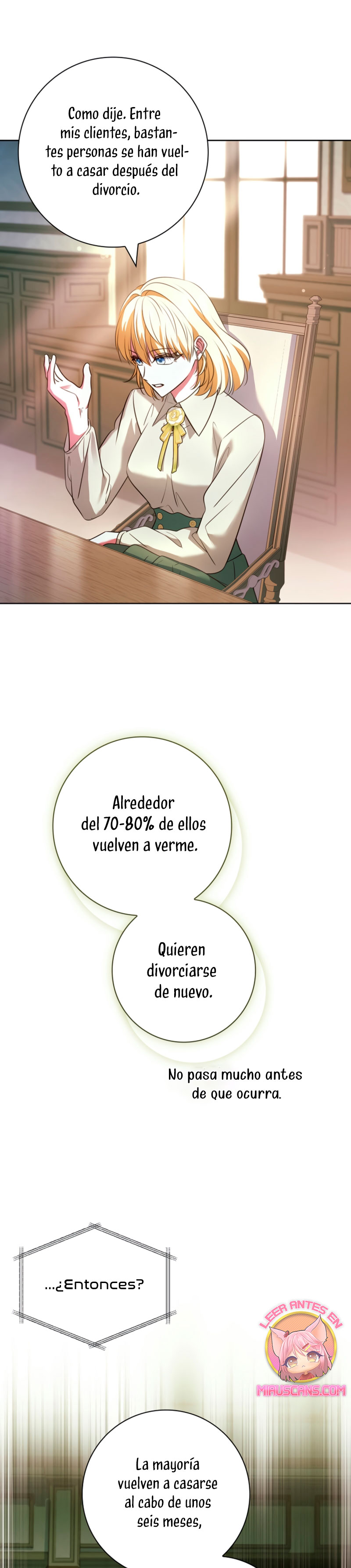Dejen su divorcio en manos de una abogada profesional Capítulo 45 - Página 39
