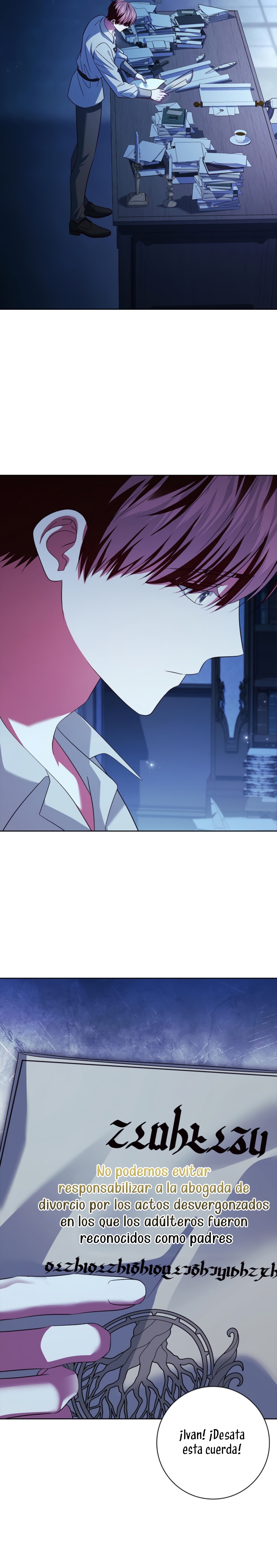 Dejen su divorcio en manos de una abogada profesional Capítulo 48 - Página 34