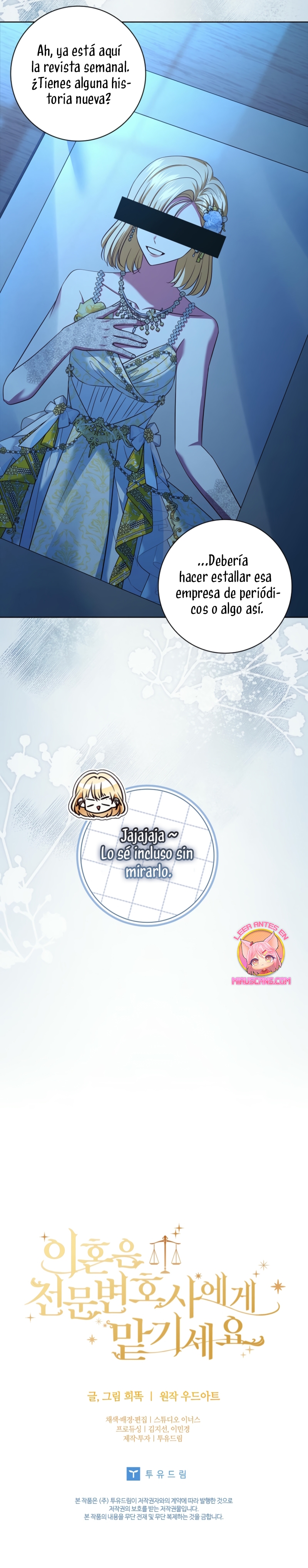 Dejen su divorcio en manos de una abogada profesional Capítulo 48 - Página 36