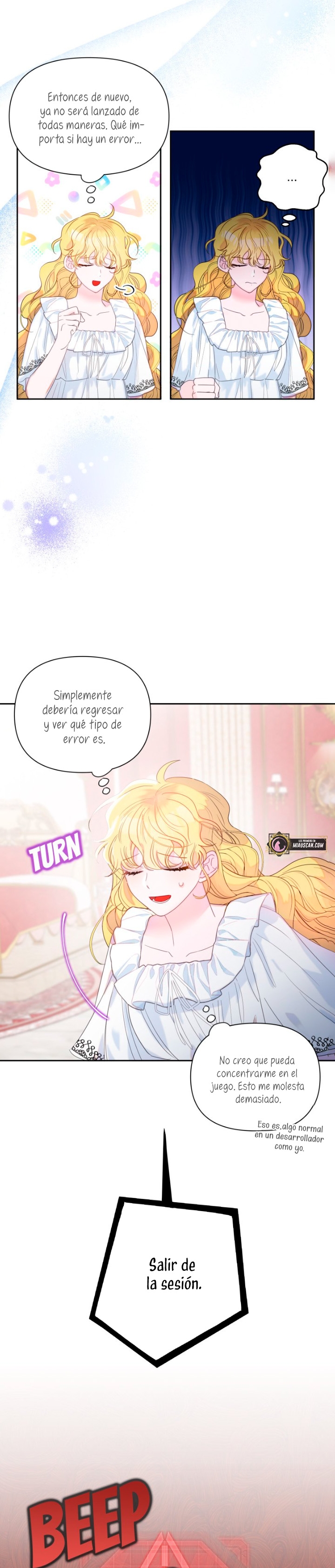 El apuesto protagonista masculino no me deja cerrar la sesión Capítulo 1 - Página 28