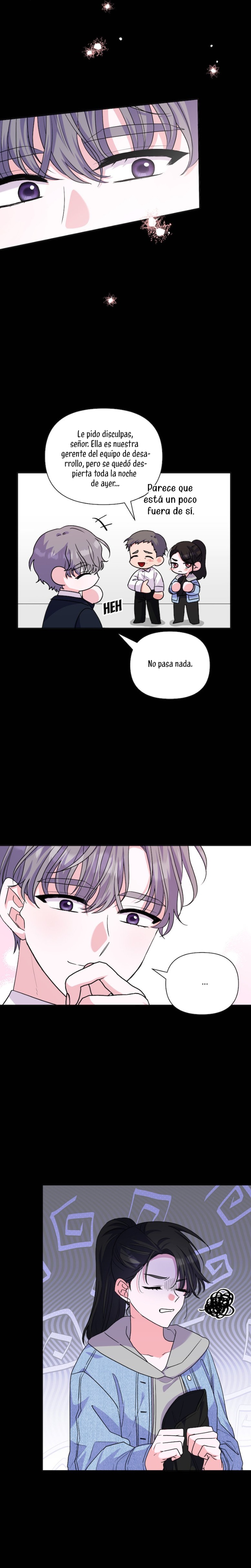 El apuesto protagonista masculino no me deja cerrar la sesión Capítulo 47 - Página 9
