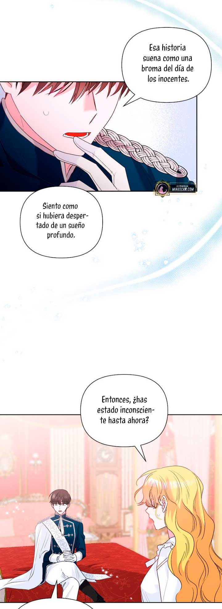 El apuesto protagonista masculino no me deja cerrar la sesión Capítulo 8 - Página 39