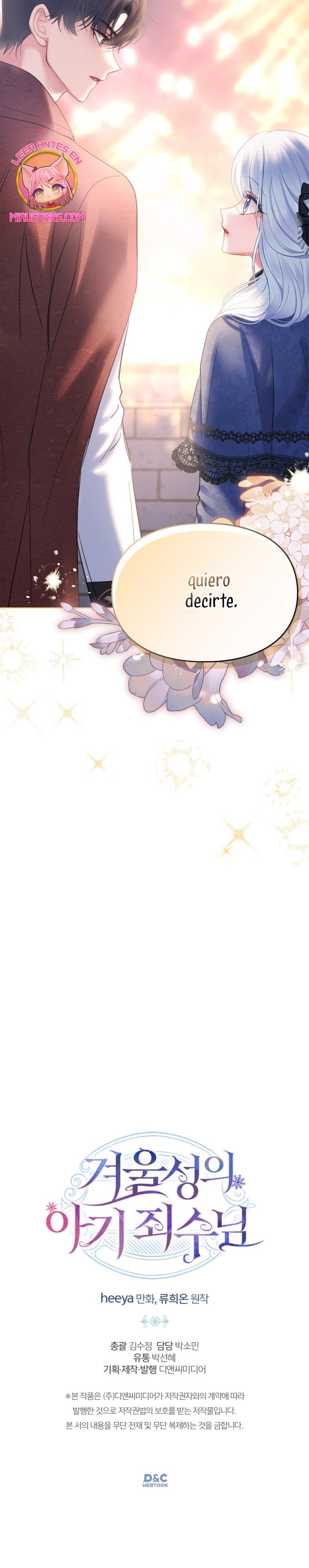 La bebé prisionera del castillo de invierno Capítulo 23 - Página 36