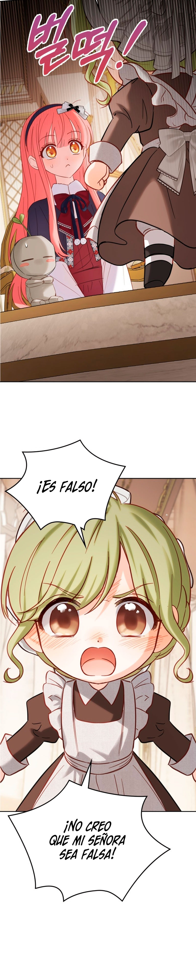 La bebé prisionera del castillo de invierno Capítulo 27 - Página 8