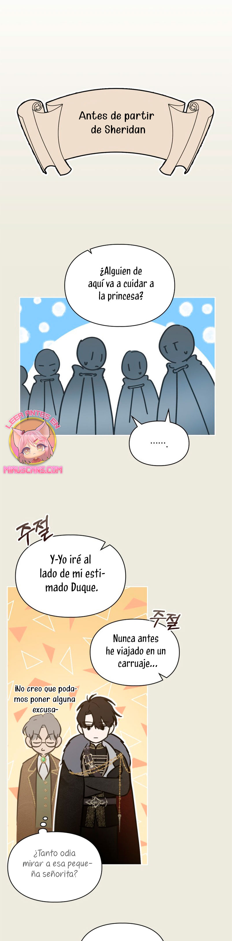 La bebé prisionera del castillo de invierno Capítulo 3 - Página 18