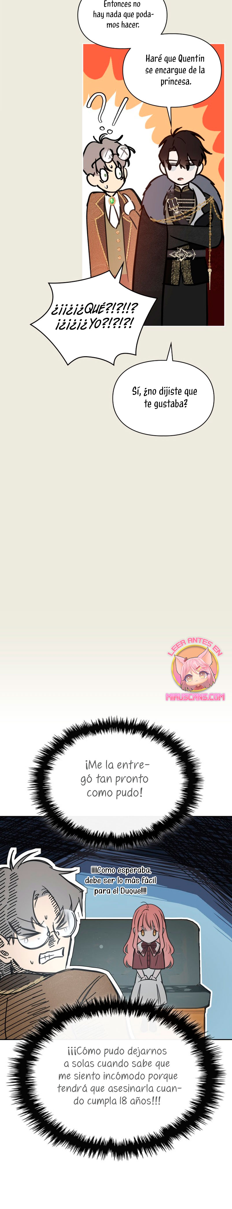 La bebé prisionera del castillo de invierno Capítulo 3 - Página 19