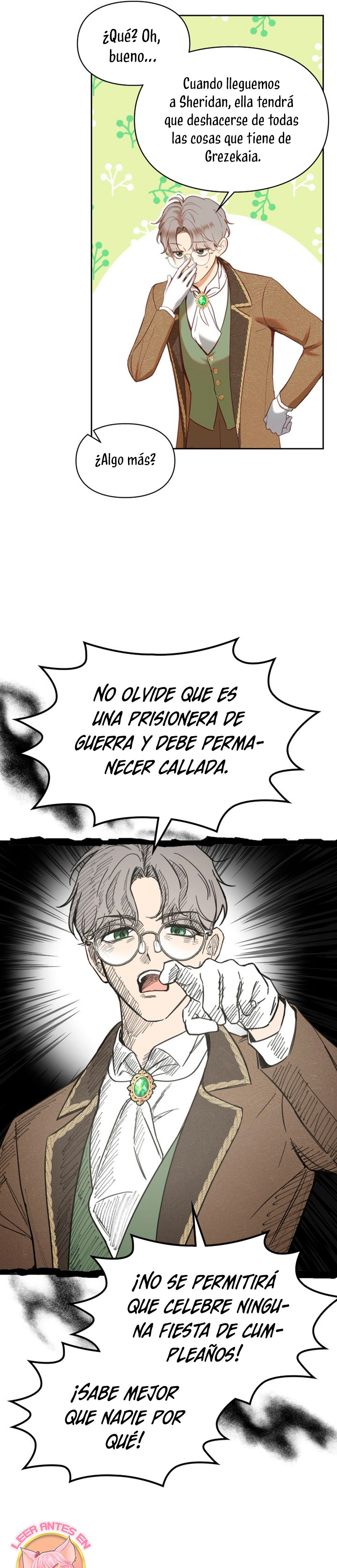 La bebé prisionera del castillo de invierno Capítulo 3 - Página 24