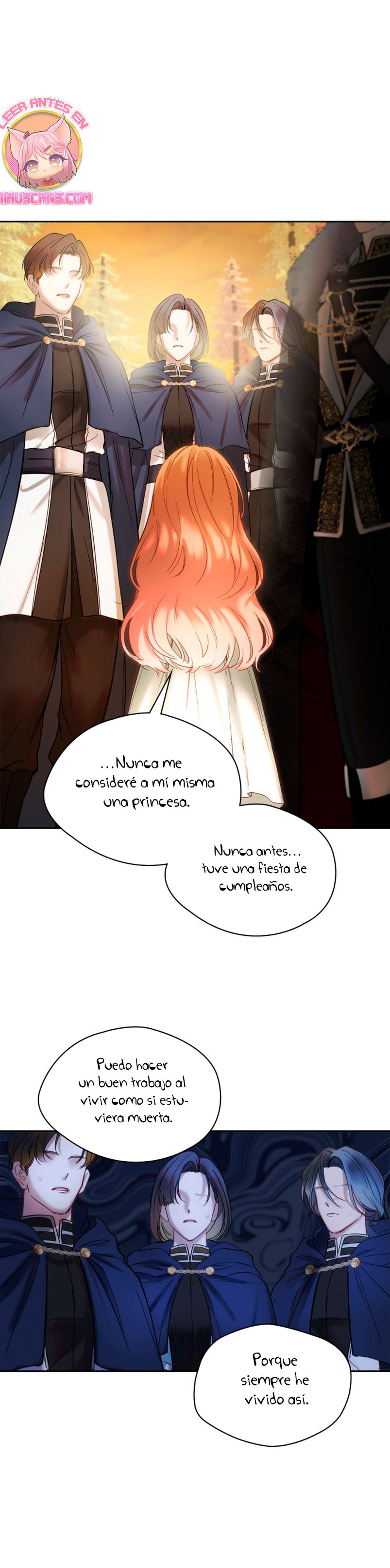 La bebé prisionera del castillo de invierno Capítulo 3 - Página 26