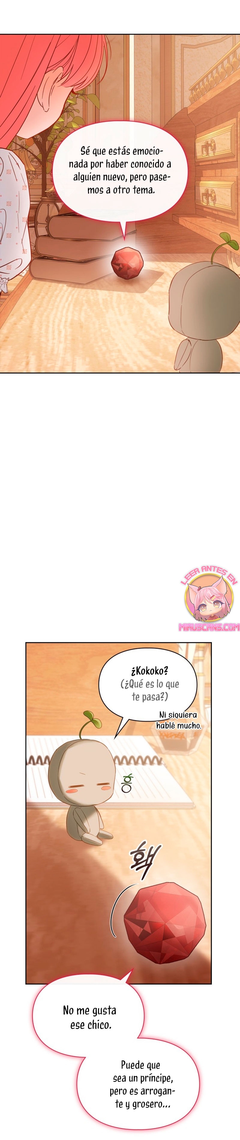 La bebé prisionera del castillo de invierno Capítulo 33 - Página 9