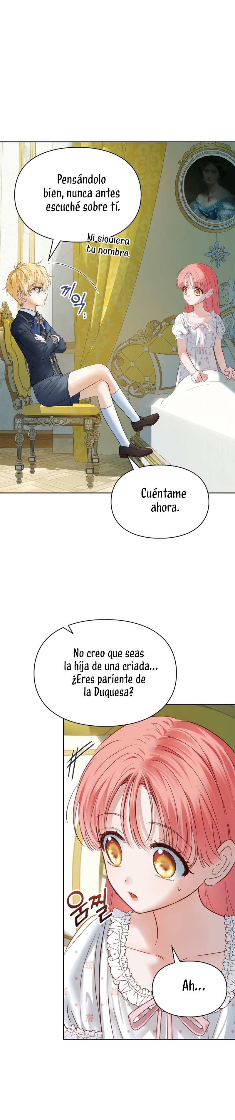 La bebé prisionera del castillo de invierno Capítulo 36 - Página 47