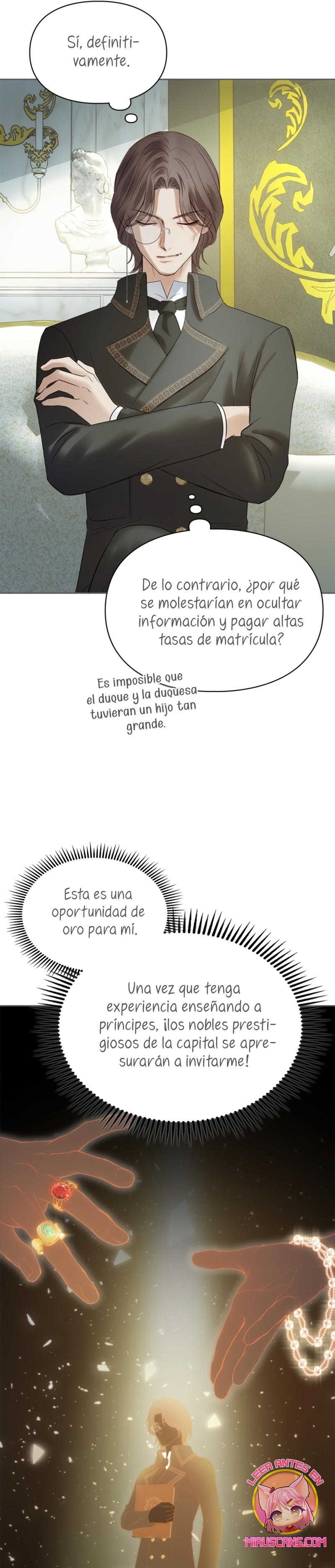 La bebé prisionera del castillo de invierno Capítulo 39 - Página 11