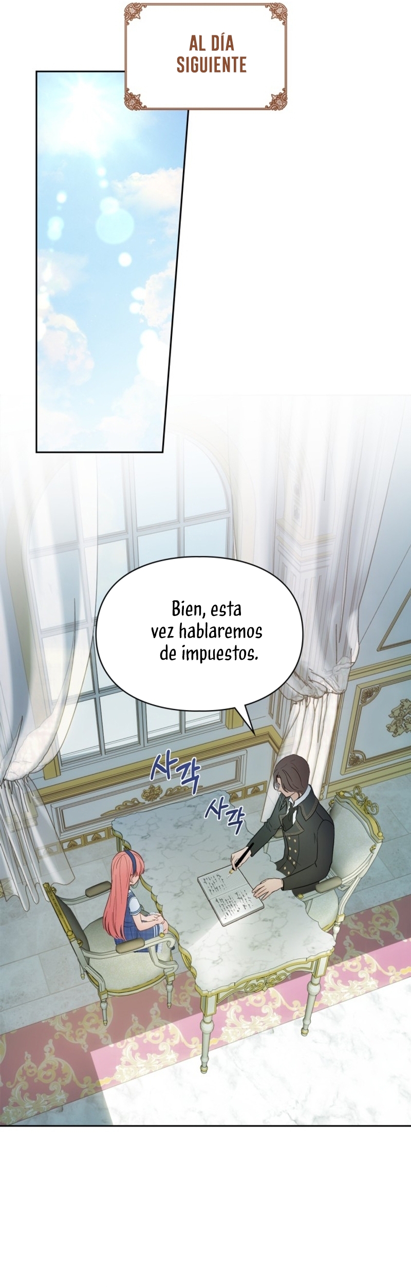 La bebé prisionera del castillo de invierno Capítulo 40 - Página 43