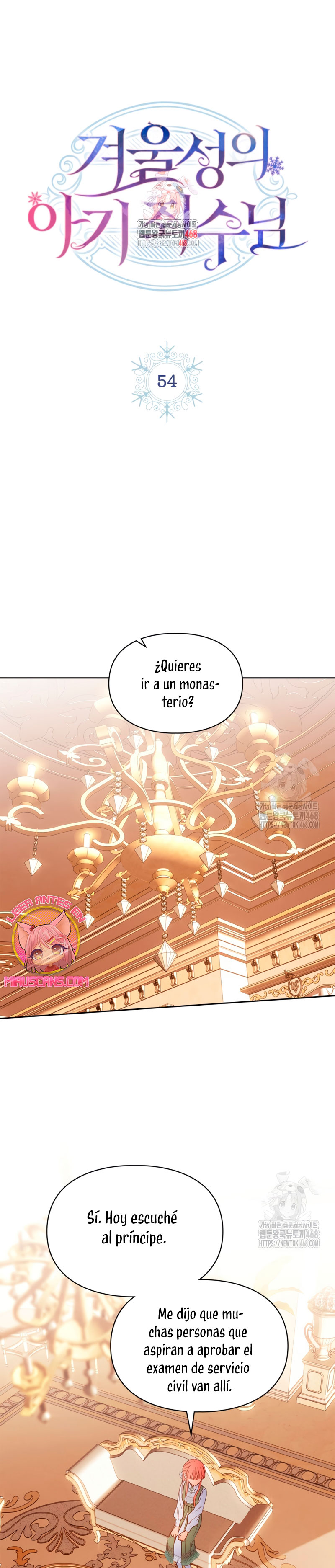 La bebé prisionera del castillo de invierno Capítulo 54 - Página 3