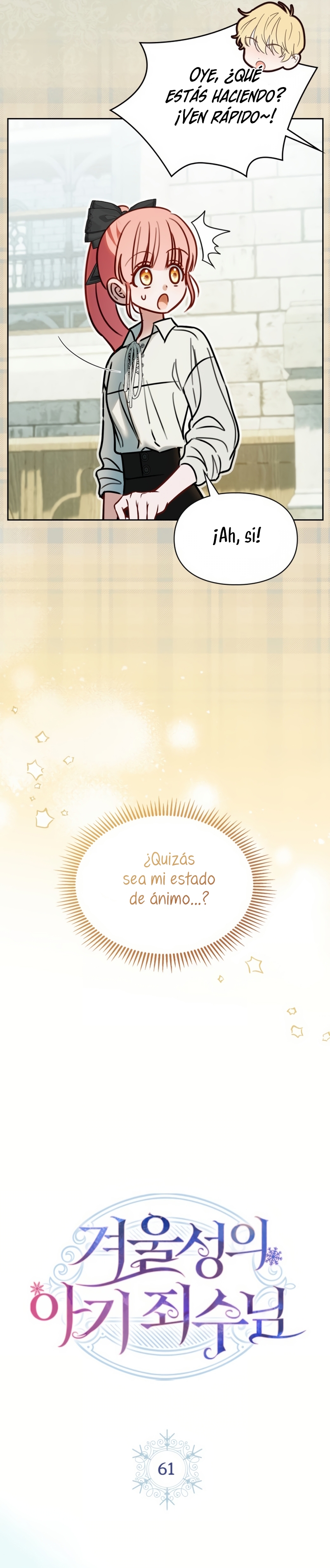 La bebé prisionera del castillo de invierno Capítulo 61 - Página 5