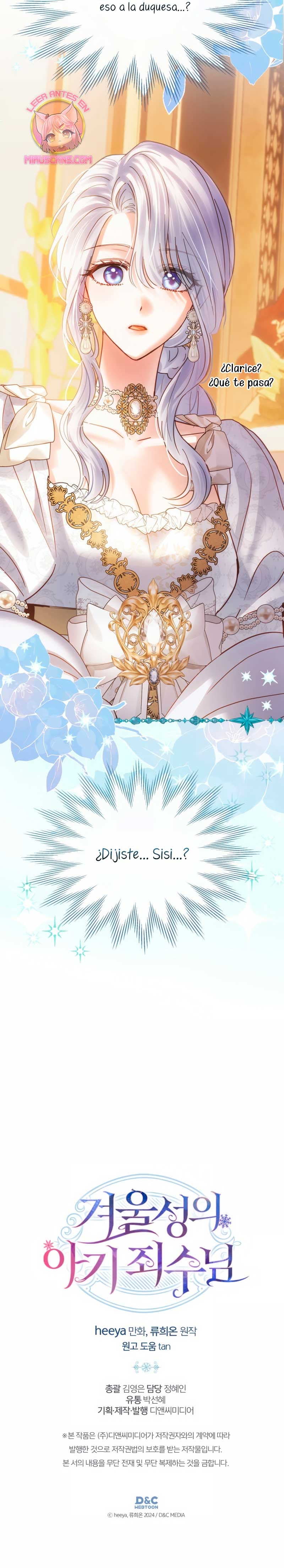 La bebé prisionera del castillo de invierno Capítulo 66 - Página 34