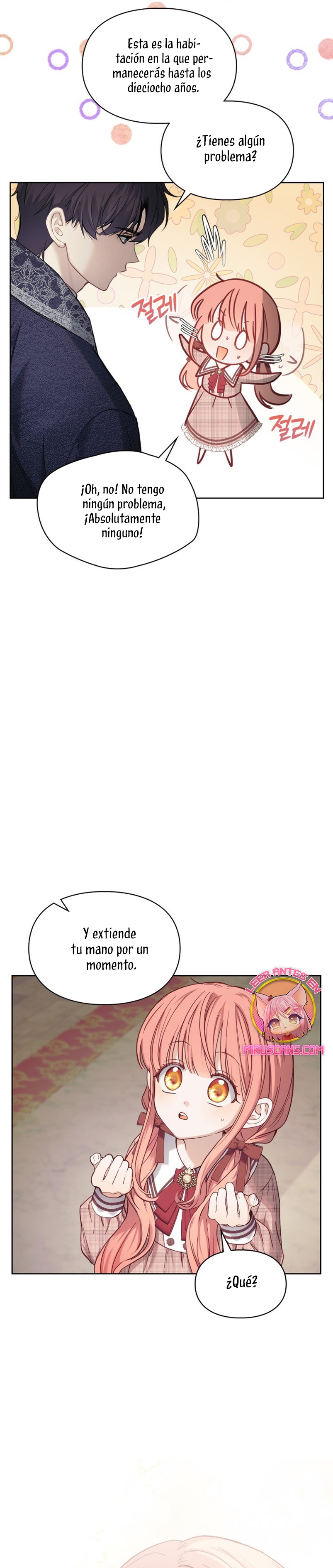 La bebé prisionera del castillo de invierno Capítulo 7 - Página 36